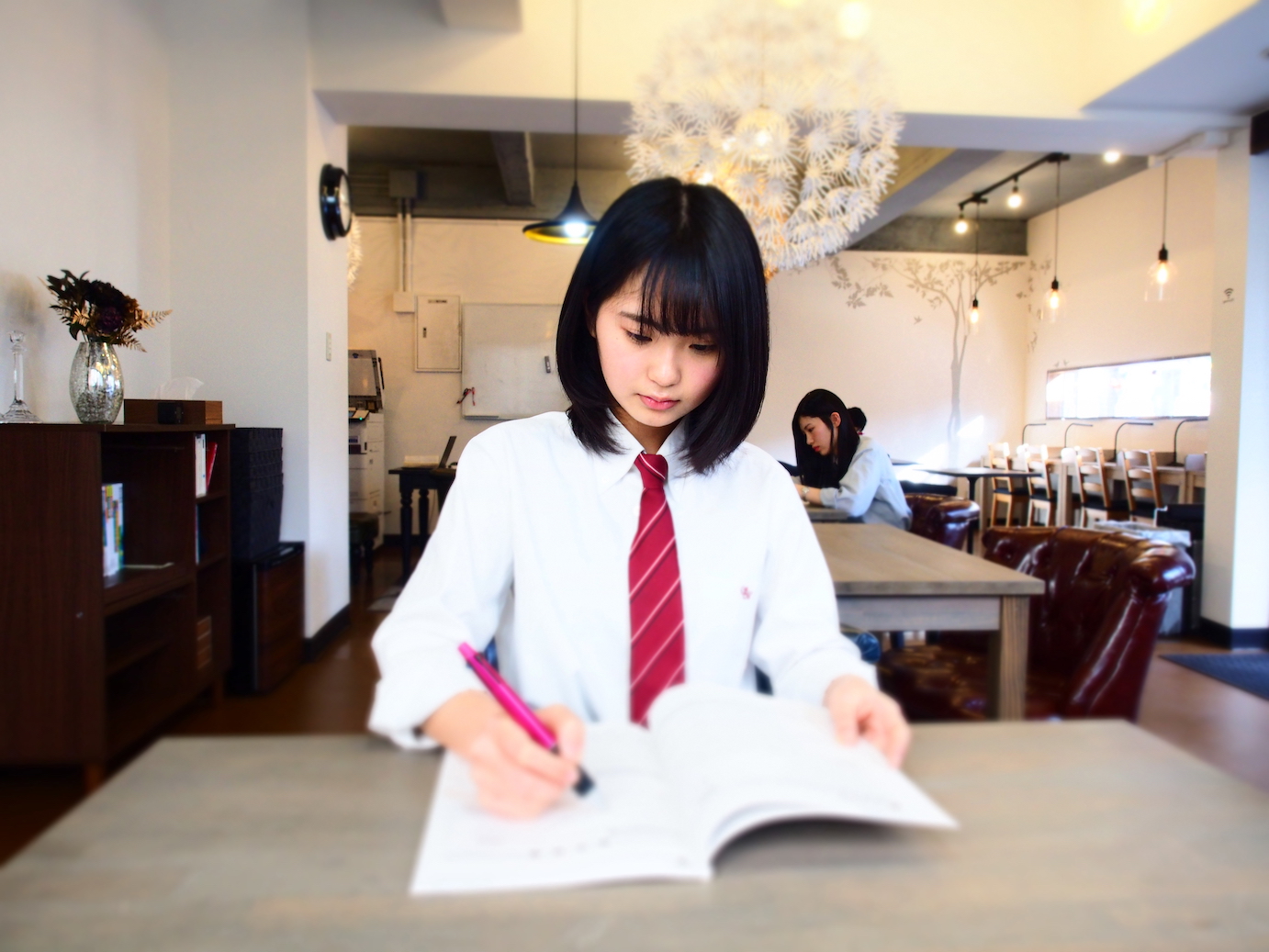 岡山市の中学生＿英語のカフェ塾